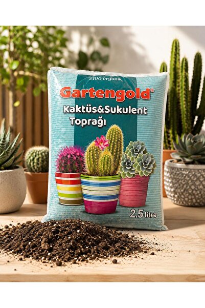 Gartengold Kaktüs&Sukulent Toprağı 2.5L