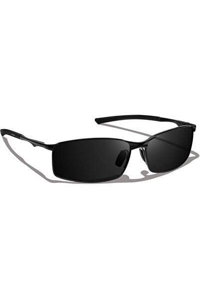 Rimerakea Polarized Sunglasses for Men UV Protection Rectangle | Metal Spring...