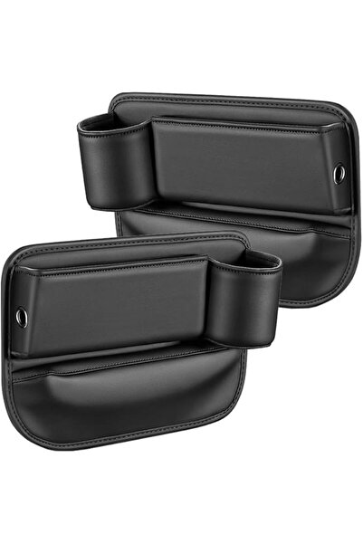 Bukela Car Seat Gap Filler Organizer 2 Pack Universal Gap Storage Box for Car...