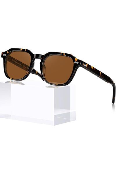 CARFIA Polarized Sunglasses for Men UV400 Protection, Retro Sun Glasses with ...