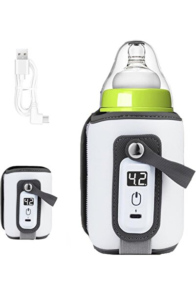AHLAN Portable Bottle Warmer Rapid Heating Lasting Insulation Accurate Temper...
