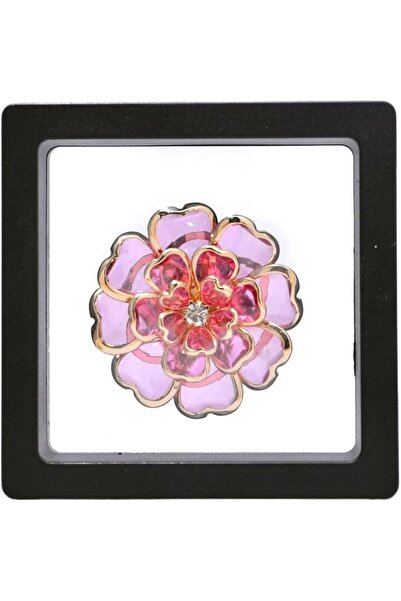 GENERAL Pack of 2 Floral Button Covers, Decorative Cufflinks Without Sewing, ...