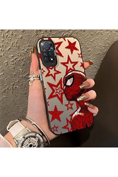 SLIMFELT Redmi Note 11 Pro 4G/5G Uyumlu Basit Yıldız Motifli Kahraman Kılıf, ...