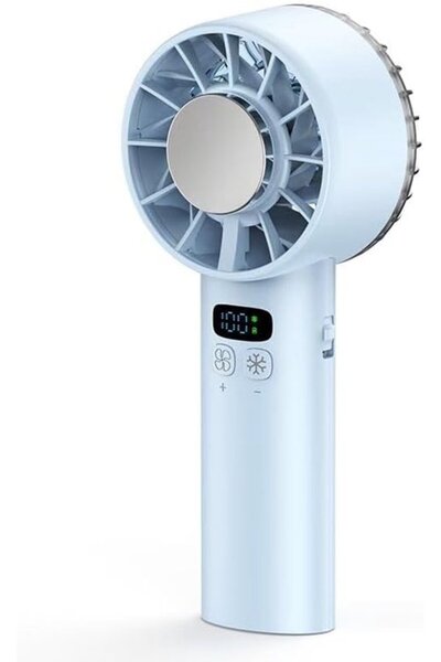 Morvena Picks Ventilator portabil de mână, mini ventilator turbo, ventilator ...