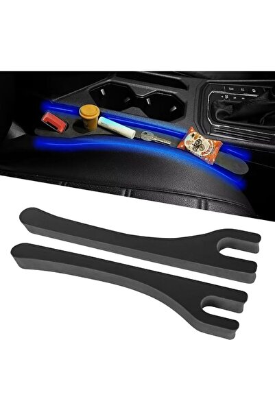 SYOSI Universal Car Seat Gap Filler Organizer 2 Pack Effective Side Gap Block...