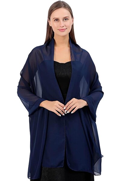 GENERAL Women's Sheer Chiffon Shawl Wrap – Elegant Soft Silky Wraps for Eveni...