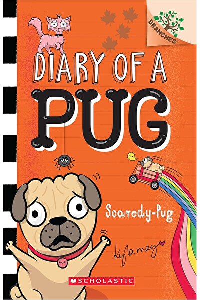 Scholastic Diary Of A Pug #5 - Scaredy-pug (A Branches Book)