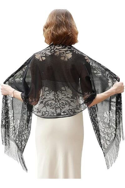 Generic Shawls and Wraps for Evening Dresses Scarfs for Women Pashmina Weddin...
