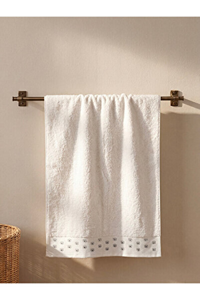 LC Waikiki Sparkling Choices Embroidered Cotton Face Towel 50X80 cm from Shin...
