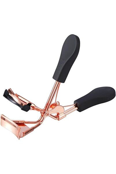 Baluue Rose Gold Eyelash Curler With Rubber Pad Flexible Spring Lash Makeup T...