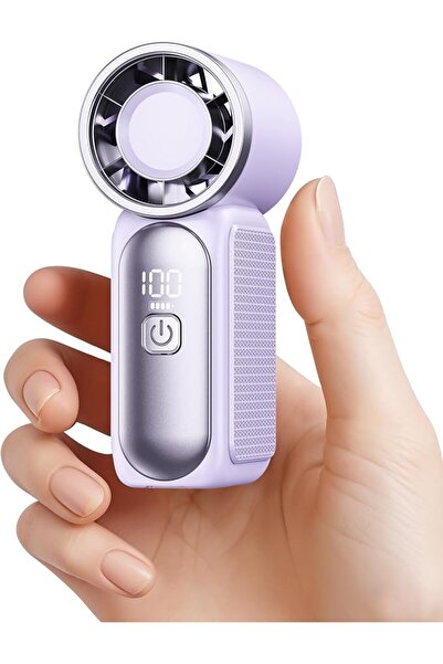 TERRIFI Handheld Mini Fan, Portable Personal USB Rechargeable Fan, 6 Speed Ad...