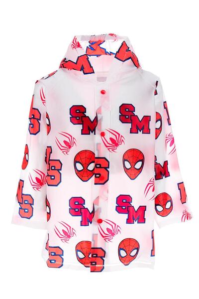 Sun City Fashion Group Αδιάβροχο με κουκούλα αγόρι "Spider-man" κόκκινο