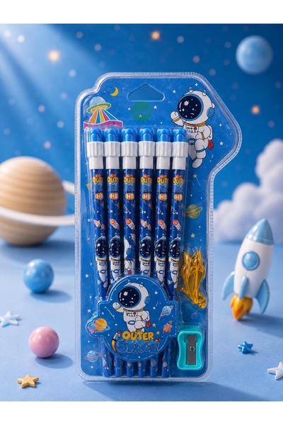 YEŞİL KIRTASİYE Astronaut 12 Li Pencil