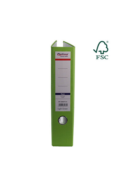 Optima Biblioraft A4, Plastifiat Pp/Paper, Margine Metalica, 75 Mm, Classic -...