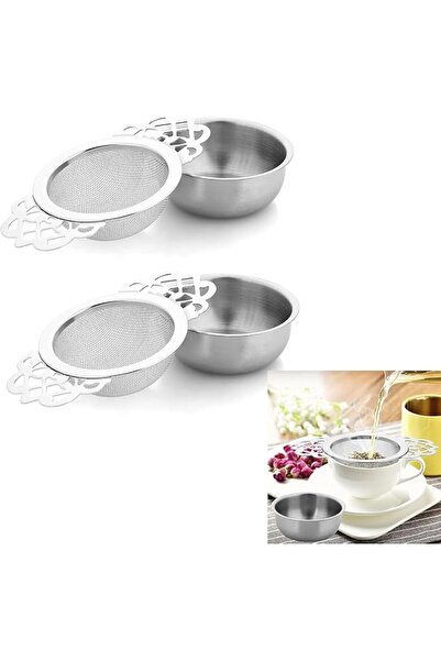 Aputue Tea Strainer For Loose Tea, 2 PCS Fine Mesh Stainless Steel Infusers w...