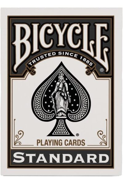 Bicycle Standard Gray Game Playing Card