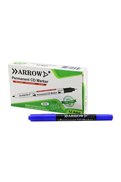 RiverWorld River World Blue Cd Pen 2 Tip Marker 1 mm and 0.4 mm