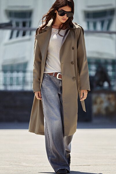 Pull & Bear Basic trençkot
