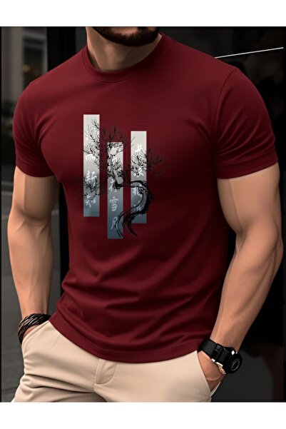 EURO CODE Men's Basic Crew Neck Short Sleeve Casual Comfortable Cut Plain Des...