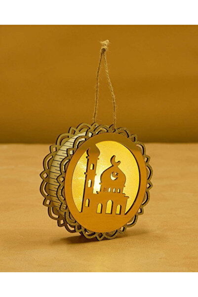 REDTAG White And Gold Ramadan Decoration Light