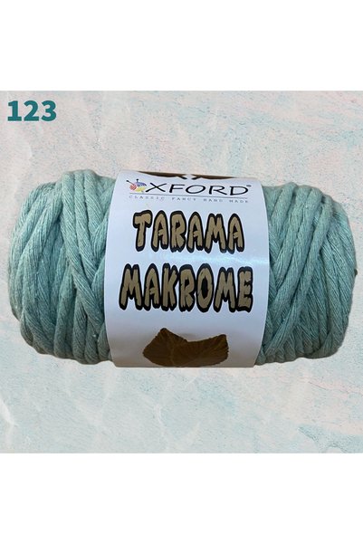 Oxford İplik Tarama Macrame 5 mm - 123 Mint
