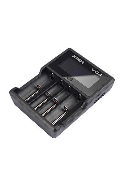 XTAR VC4 USB Φορτιστής 4 Μπαταριών Li-ion/Ni-MH Μεγέθους AA/AAA/D/18650