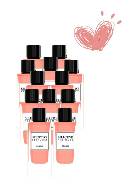 Selective 12 Pieces Sensal Perfume 85ML