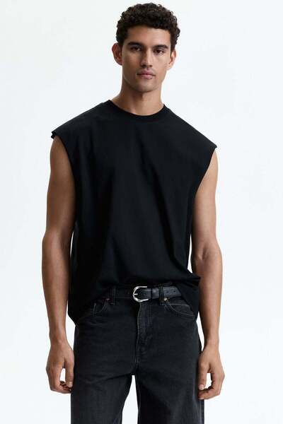 H&M Relaxed Fit Cotton vest top