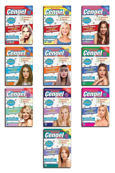 MAXİ Fenomen Çengel Bulmaca 10'lu Set