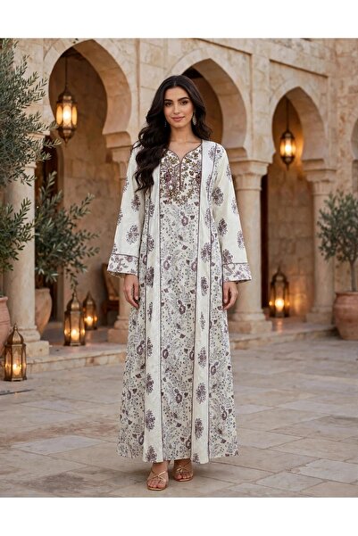 IKKXA Timeless Garden Elegance Jalabiya