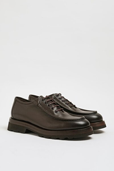 Faruk balkanas Ricky Model Genuine Natural Leather Imported Sole Casual Shoes