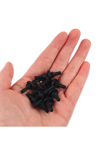 Choice1 Other 20 Pcs Case Fan Soft Silicone Anti Noise Reducing Vibration Scr...