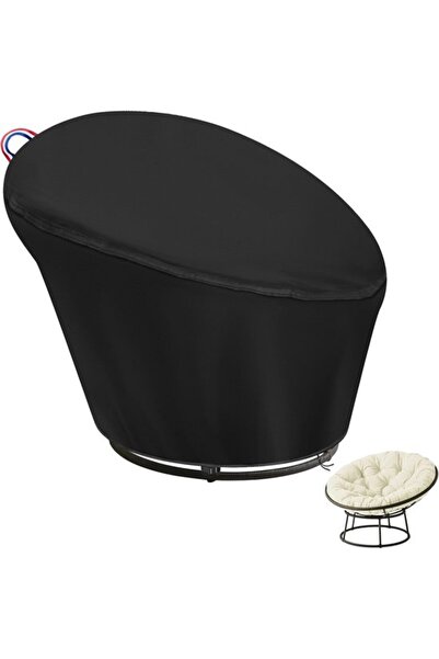 Morvena Picks Husă impermeabilă pentru scaun Papasan și șezlong din ratan - D...