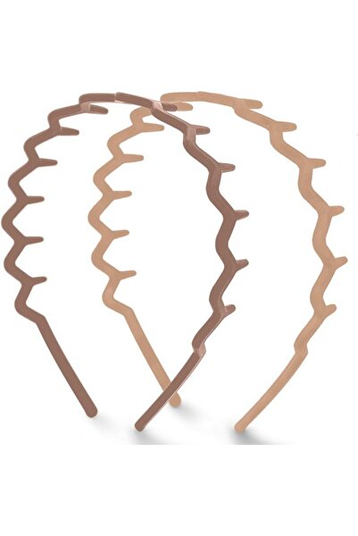 STARSTAR Anti-slip toothed headband 2pc for smooth hairstyles.