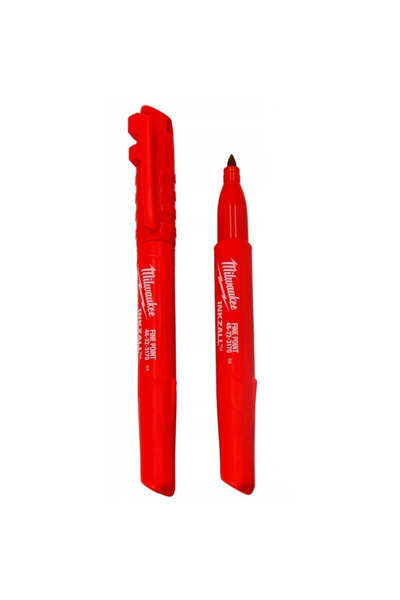 Milwaukee 355259 Marker cu vârf standard - roșu - 1 buc.