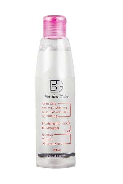 BG Micellar Water with Hyaluronic Acid, Vitamin E and Glycerin – 200 ml Gentl...