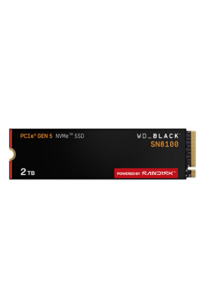 WD SSD Black SN8100 2TB M.2 2280 PCIe Gen5 x4 NVMe, Citire/Scriere: 14900/140...