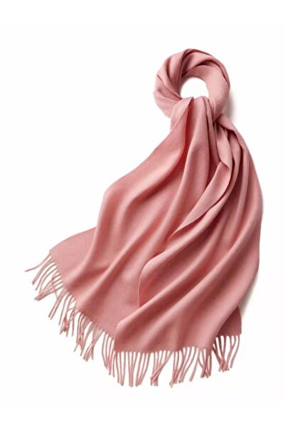 STARSTAR Women's navy scarf 32x180cm cashmere-soft tassel warm.