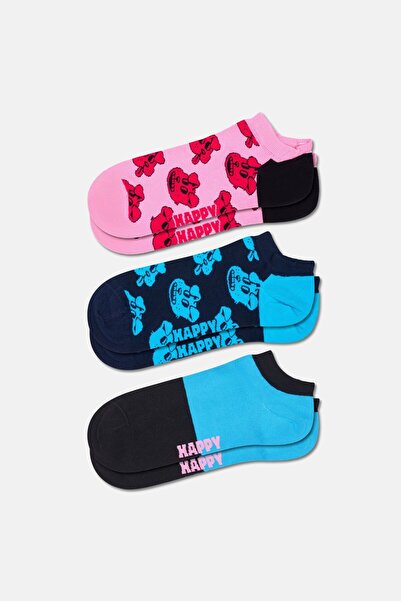 Happy Socks - Multi-Colored Dog Patterned 3-Piece Sock Set