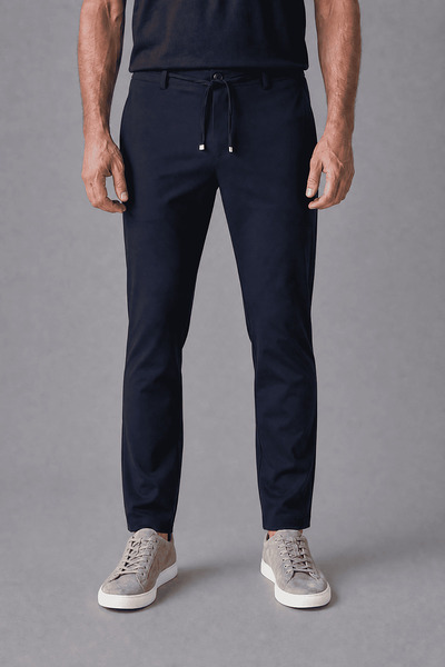Bisse Dark Navy Blue Jogger 4 Pocket Pants