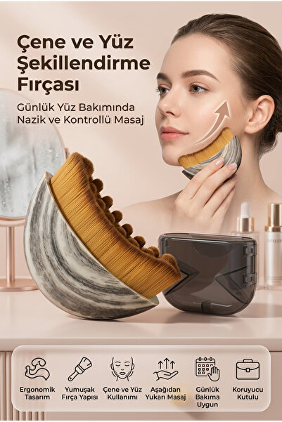 MUJGAN Çene ve Yüz Şekillendirme Fırçası