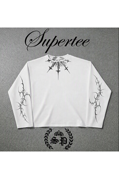 StartMore Gotic Long Sleeve Serisi Vintage Y2K Uzun Kollu T-Shirt Long Sleeve...