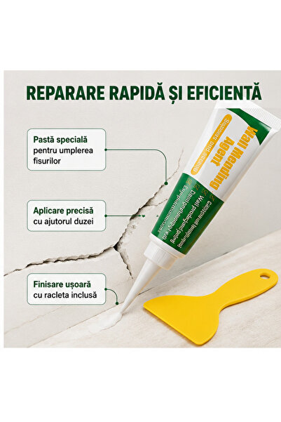 OEM Kit Reparare Pereți - Pastă pentru Fisuri și Găuri