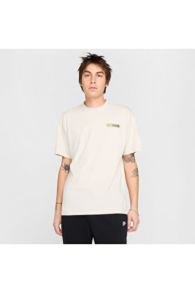 Nike M NSW TEE M90 FW CONNECT 2 HJ0612-072 Εκρού