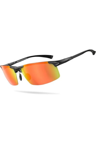 GENERAL Duco Uv Protection Carbon Fiber Men's Polarized Sport Sunglasses, 400...