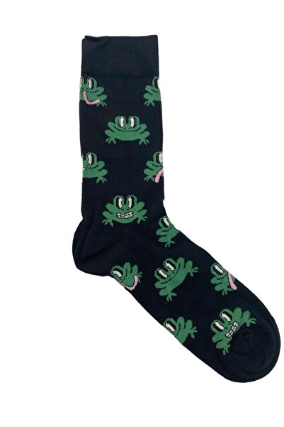 TMR Quality Comfortable Breathable Unisex Socks with Frog Pattern