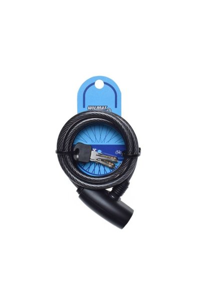WMX Antifurt cu cheie, pentru legat biciclete, 8 mm x 1500 mm, WM