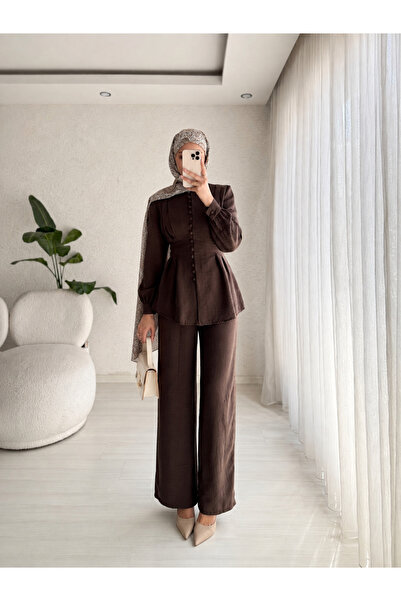 BELLASTORE Button detailed double set