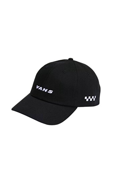 Vans CHECK SIDE CURVED BILL JOCKEY VN000QA6BLK-BLK Μαύρο