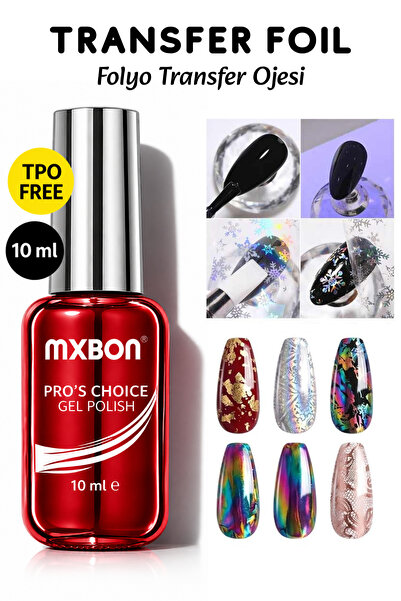 Mxbon Transfer Foil Gel Folyo Transfer Jeli Yapıştırıcısı 10 ml